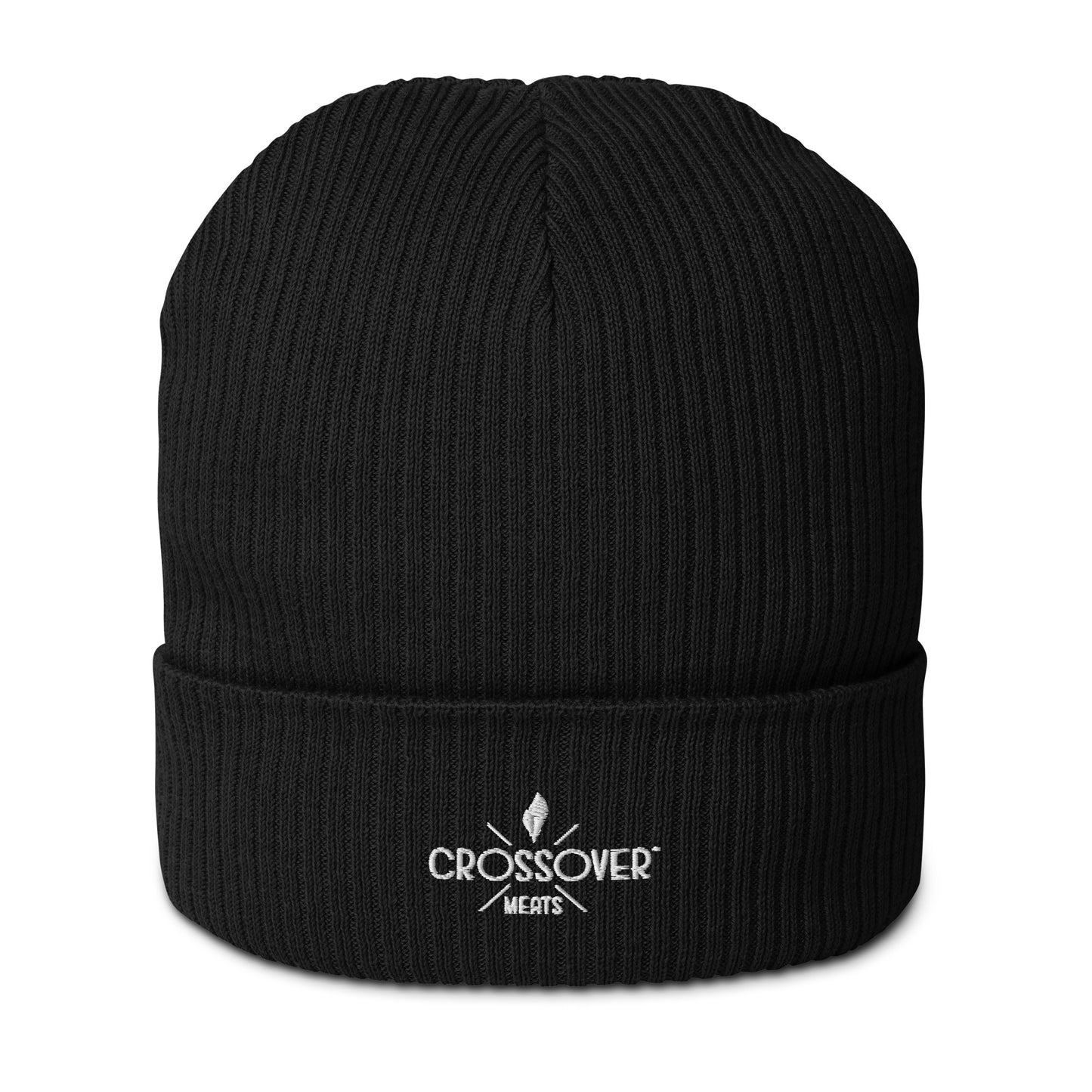 Crossover Meats - Organic ribbed beanie
