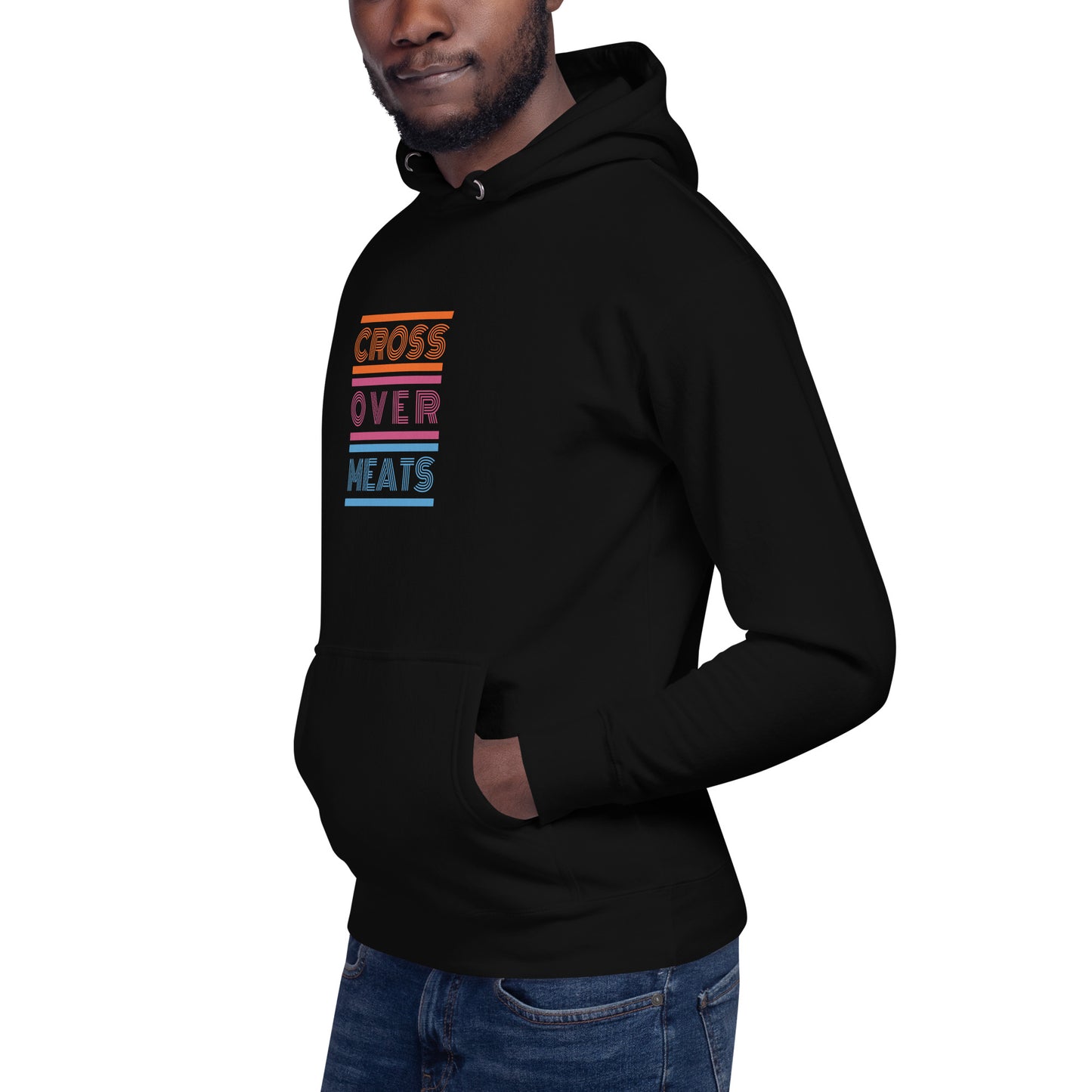 CROSS OVER MEATS Unisex Hoodie