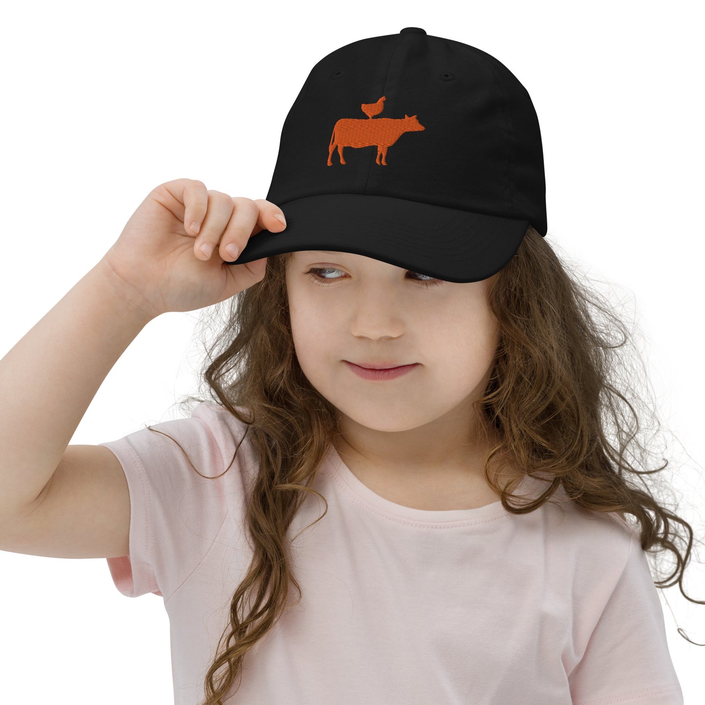 Crossover Rodeo Chicken Youth Baseball Cap